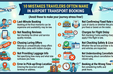 10 Mistakes Travelers Make When Booking Airport Transportation