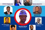 Mayokun Adeoti National President, YALI RLC Alumni Association Nigeria, and the 2022 National Executive Council