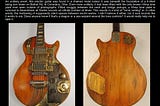 Vilma Electric Guitar — By Tony Cochrane Custom Electrics