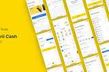 Denarii cash | app UX design case study.