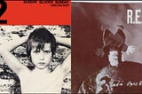 Single release covers for U2’s “Sunday Bloody Sunday” and R.E.M.’s “Radio Free Europe”
