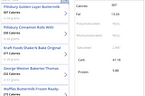 Nutrition app in PowerApps using Excel static data — Cloudatica example