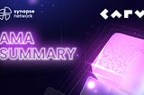 CARV AMA SUMMARY
