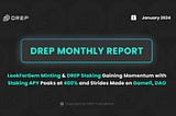 DREP Monthly Report 1.1–1.31