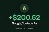 How I Made $200 My First Month On YouTube Shorts