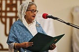 Prime Minister Sheikh Hasina takes oath as the country’s Prime Minister at the Bangabhaban in Dhaka, Bangladesh, January 11, 2024. Photo by Mohammad Ponir Hossain/Reuters