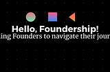 Hello, 1000 Founders!