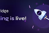 Staking is live