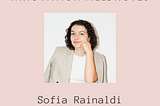 Innovation Fieldnotes: Sustainable Fashion with Sofia Rainaldi
