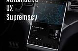 Automotive ux: Superior ux approaches by leading car manufacturers in 2022