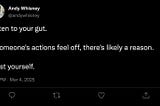 Listen to Your Gut