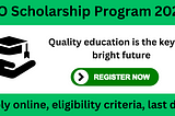 JIO Scholarship Program 2024: Eligibility, application process and deadline