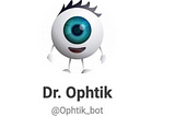 Dr. Ophtik. Doctor’s digital assistant