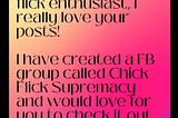 Chick Flick Supremacy Community Reach