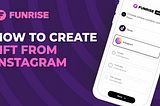 How to create NFT from Instagram