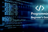 Programming : Begineer’s Guide