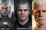 Reimagining fictional characters of The Witcher using Dall-E