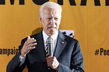 Biden keeps telling us who he is.