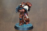 How to paint Primaris Space Marines Blood Ravens chapter