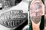 tattoo logotipo harley davidson