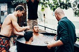 This Ice Bath facilitator got injected a virus with Wim Hof