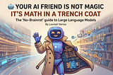 🤖 Your AI Friend Is Not Magic — It’s Math in a Trench Coat