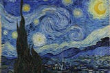 The Starry Night by Vincent van Gogh