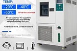 Types of Climatic Test Chambers