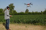 How is drone technology taking agriculture to a new level?