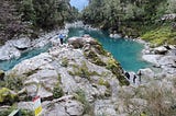 The Blue Pools of Haast and Hokitika