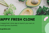 On demand grocery ordering and delivery software Like HappyFresh App