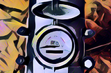 A flow meter on an agricultural groundwater well, subject to an allocation, in Kansas.