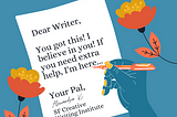 Peptalk for Writers :
