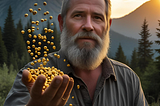 A man transforms his regrets into gold