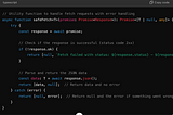 Replace Repetitive Try-Catch in TypeScript: A Cleaner Way to Use safeFetch