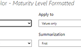 Power BI: Conditional formatting based on field with color values