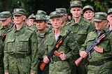 Residents of Russian-occupied Crimea mobilized for military service in Ukraine. (Wikipedia)