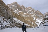 A walk on river Zanskar