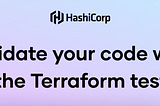 Validating code with terraform test in 1.6+