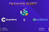 📣🏆Partnership alert!! ChainPerk & Cardence🏆📣