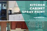 kitchen cabinet spray paint