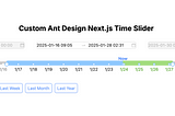 Build a Custom Time Slider Component with Ant Design and Next.js