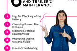 Top 6 Tips For Motorhome And Trailer’s Maintenance