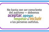 Día mundial de concientización sobre el Autismo