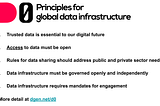 D0 Principles for Global Data Infrastructure