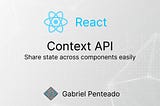 Context API : Share state across components easily.