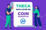 Theca is live on CoinMarketCap
