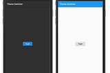 How to toggle between dark mode and light mode using the Stacked architecture in Flutter