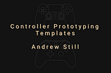 Interaction templates for gamepad and controller prototyping in Figma