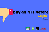 1 secret to buy NFTs